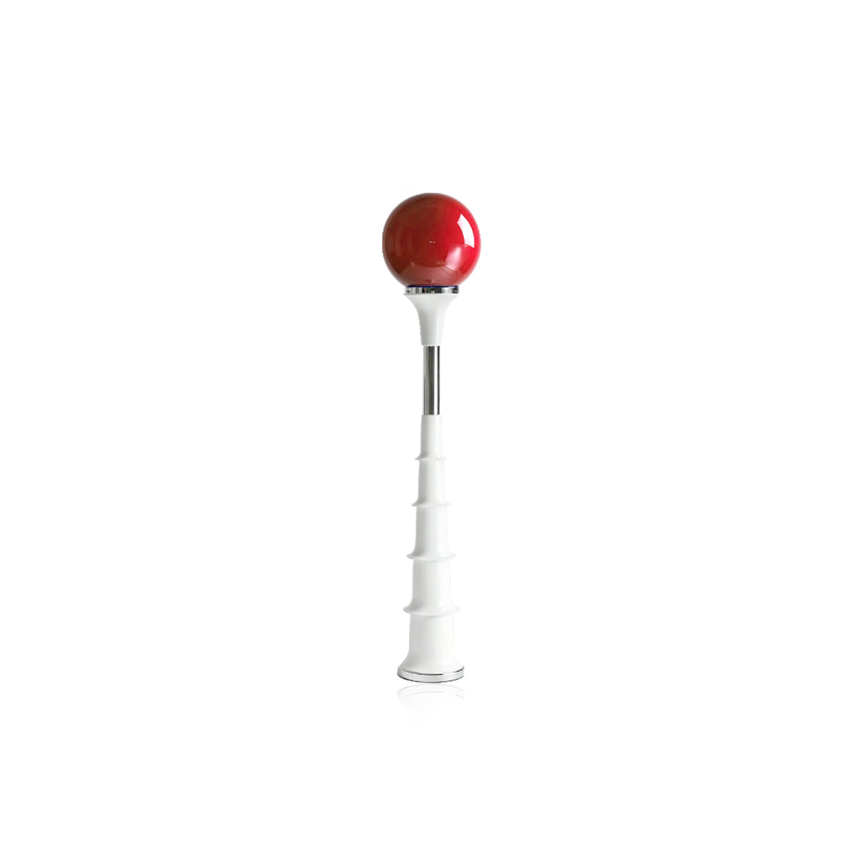 Retro Ball Floor Lamp | 90s French Design, Corded Light
