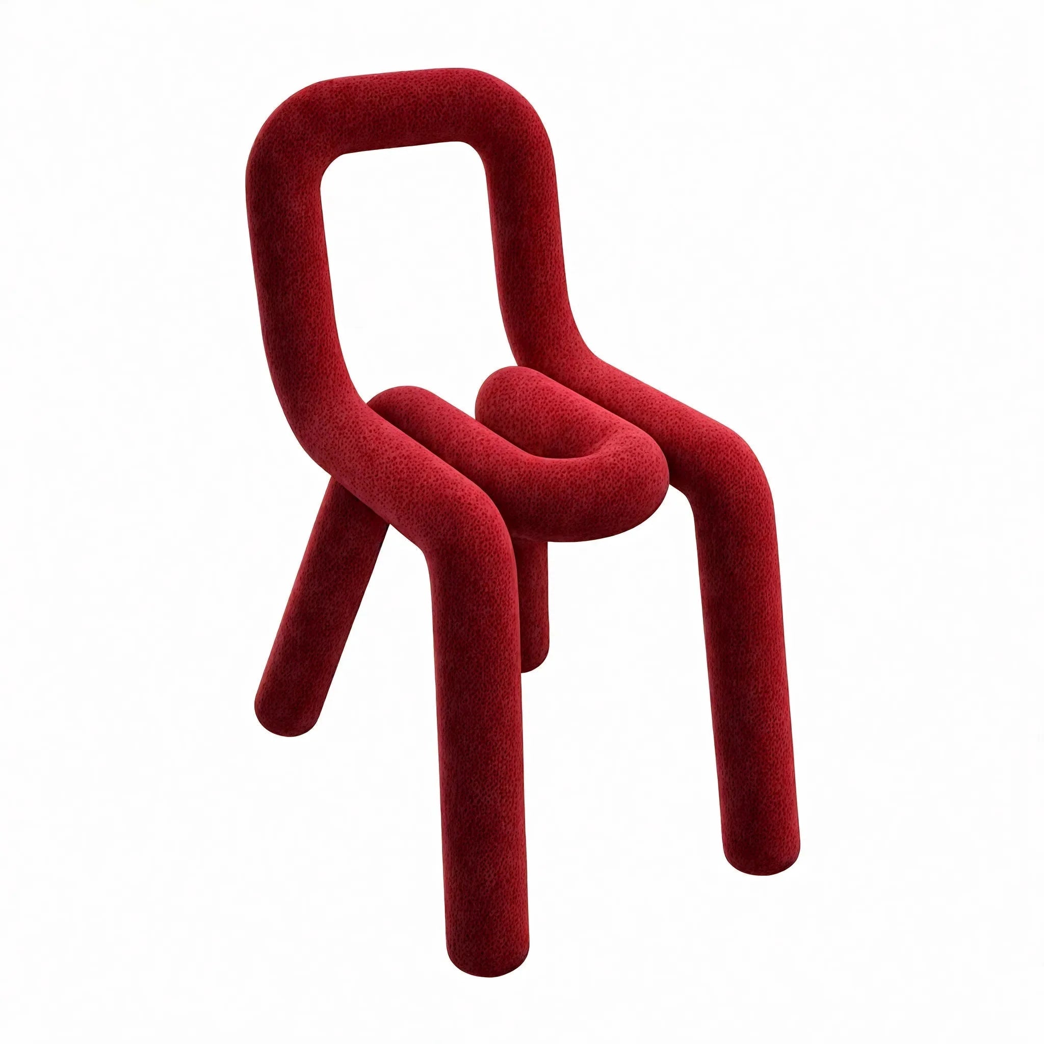 FUNKY FORM | The Sculptural Bouclé Loop Chair