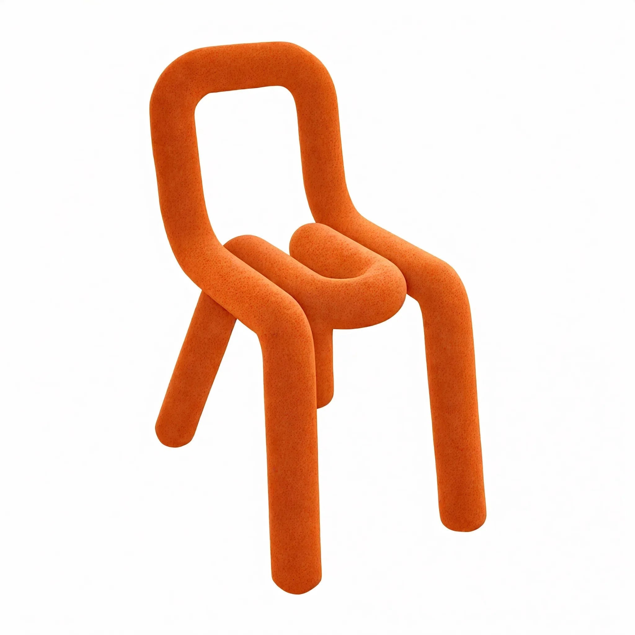 FUNKY FORM | The Sculptural Bouclé Loop Chair