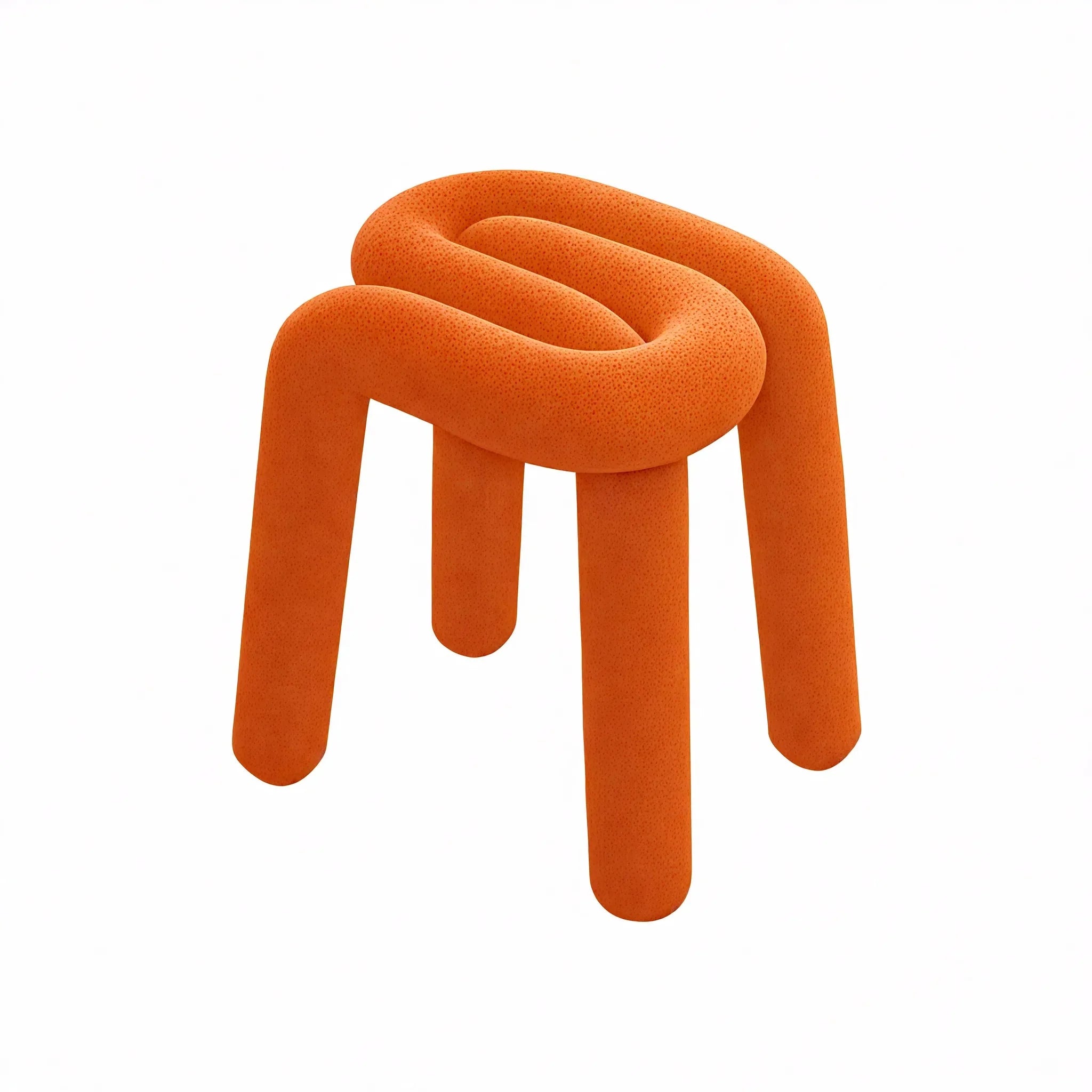 FUNKY FORM | The Bold Bouclé Loop Stool