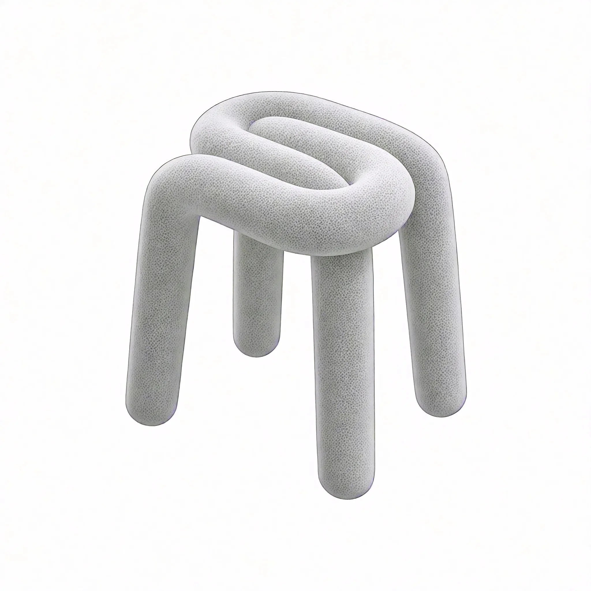 FUNKY FORM | The Bold Bouclé Loop Stool