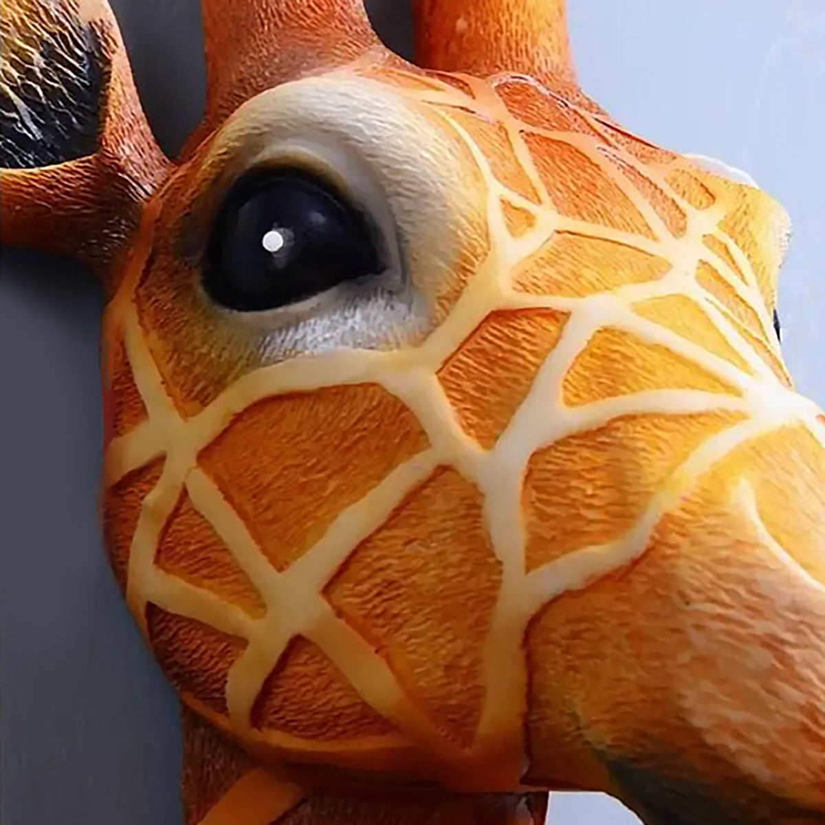 Giraffe Bubblegum Wall Lamp - Hand Crafted Resin Light Fixture
