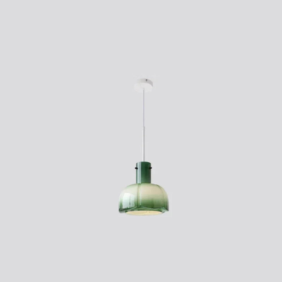 Glass Tulip Pendant Light | Modern Ceiling Lamp 10.2"x15.7"