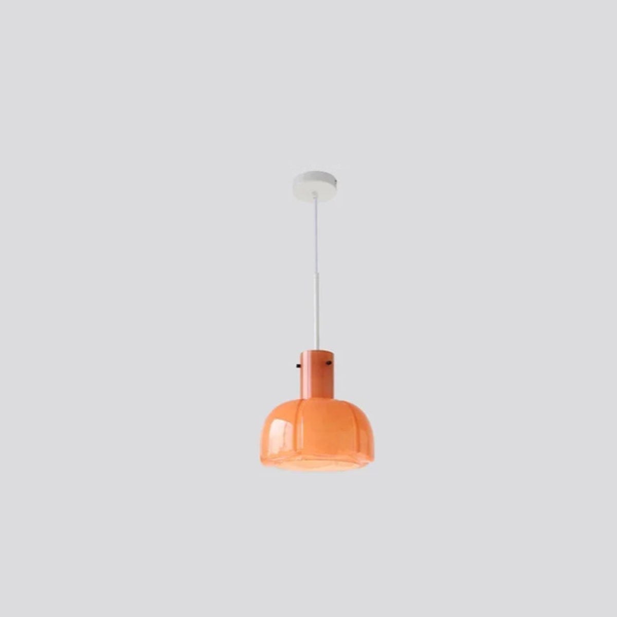 Glass Tulip Pendant Light | Modern Ceiling Lamp 10.2"x15.7"