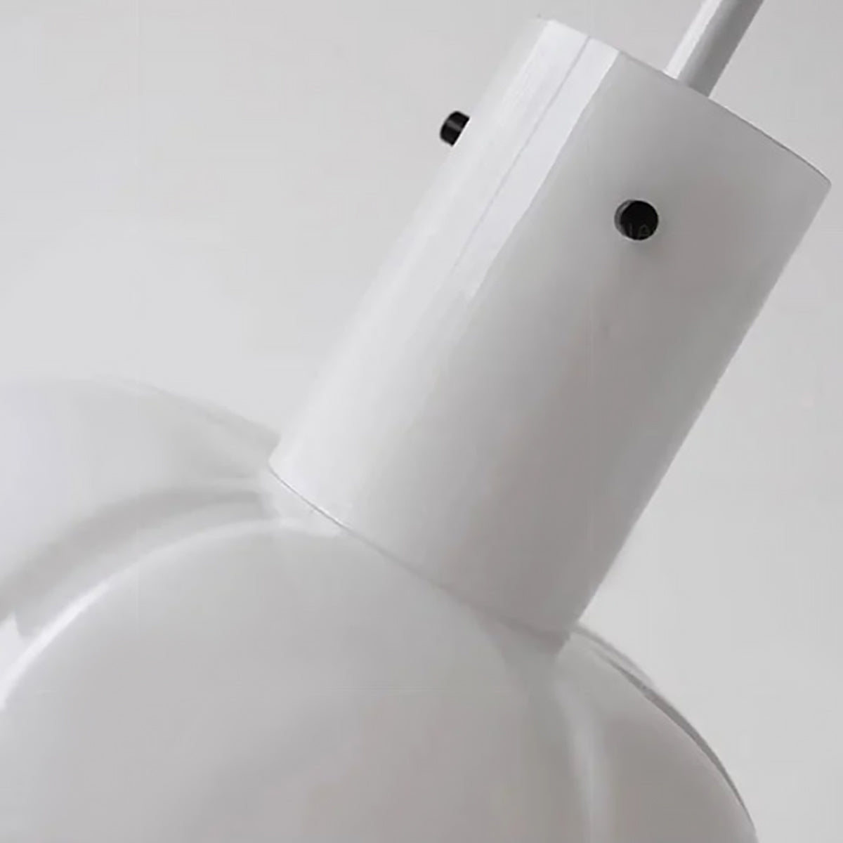 Glass Tulip Pendant Light | Modern Ceiling Lamp 10.2"x15.7"