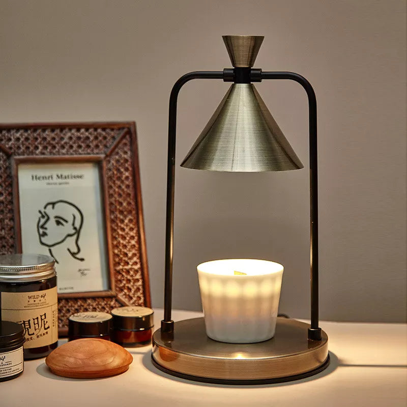Japanese Candle Warmer - Dimmable Metal Lamp