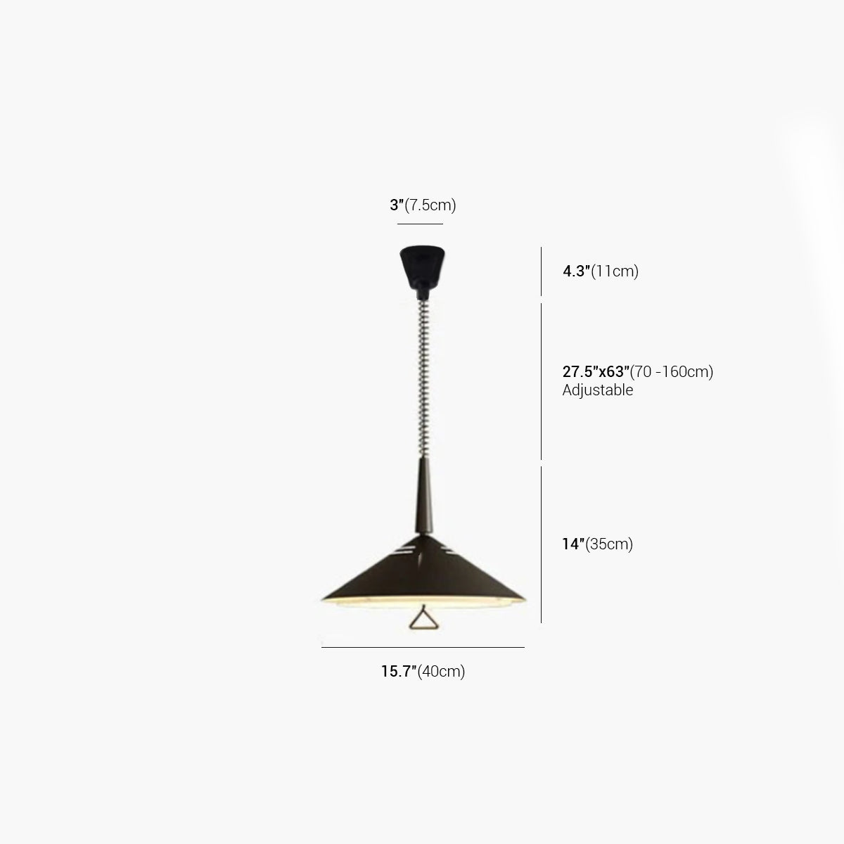 Layered Pendant Lamp - Nordic Style Soft Ambient Lighting