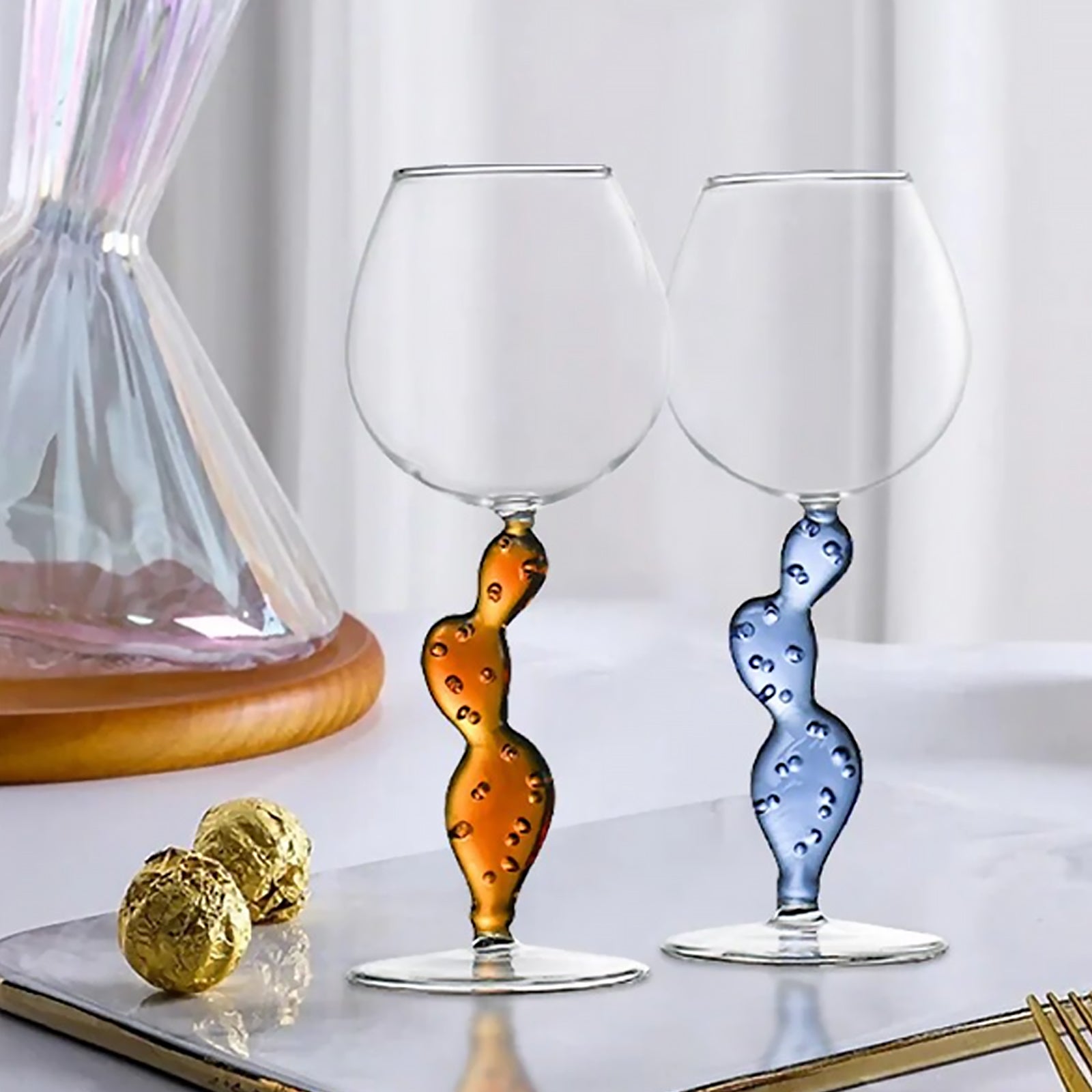 Crystal Cactus Glass - Ichendorf Style 300ml Wine Glass