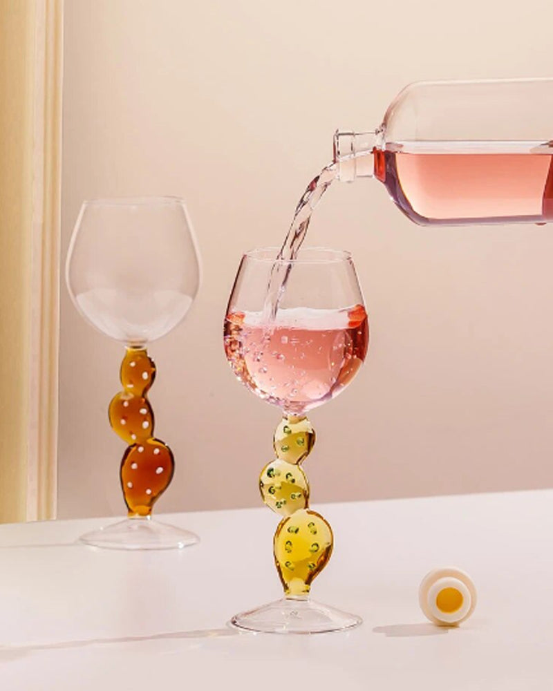 Crystal Cactus Glass - Ichendorf Style 300ml Wine Glass