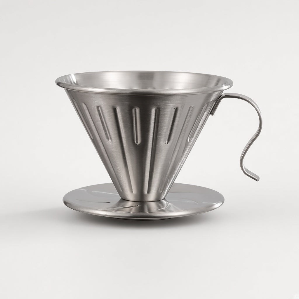 Pour Over Coffee Dripper Set with 600ml Glass Server