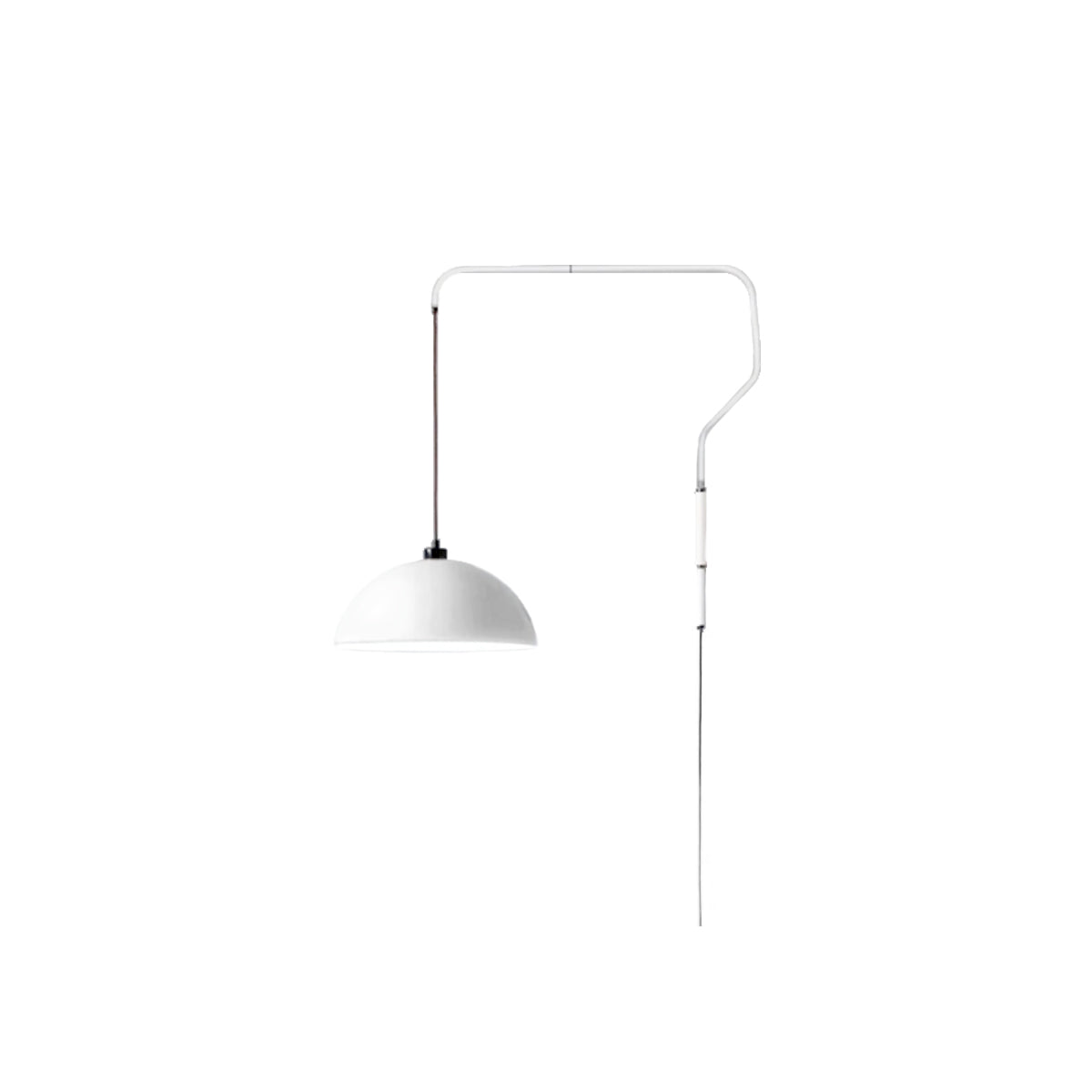 Industrial Pivot Wall Lamp - Adjustable Swing Arm Lighting Fixture