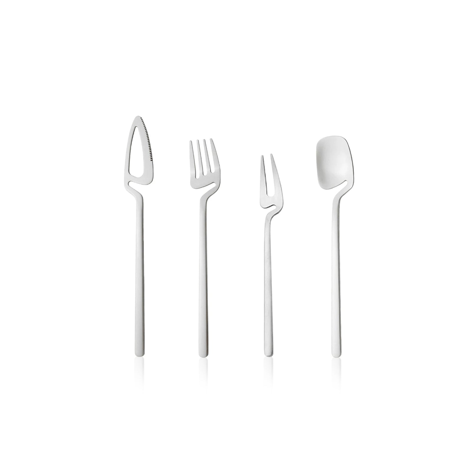 Stainless Steel Dinnerware | Irregular Shape Plates Modern Set