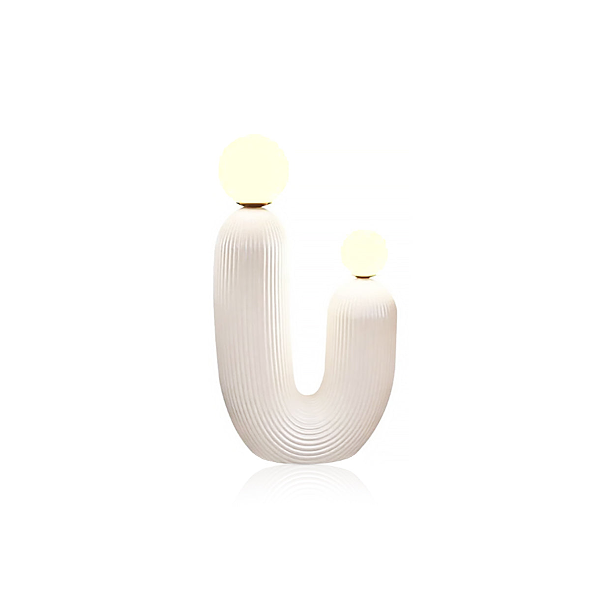 Cactus Floor Lamp - Italian Hand-Crafted Resin LED Light