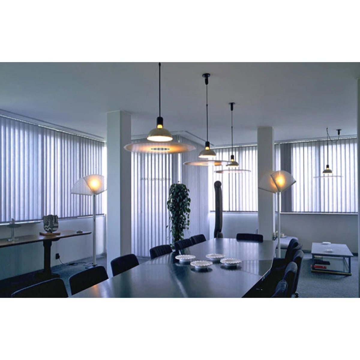 UFO LED Chandelier - Italian Wired Suspension Lamp