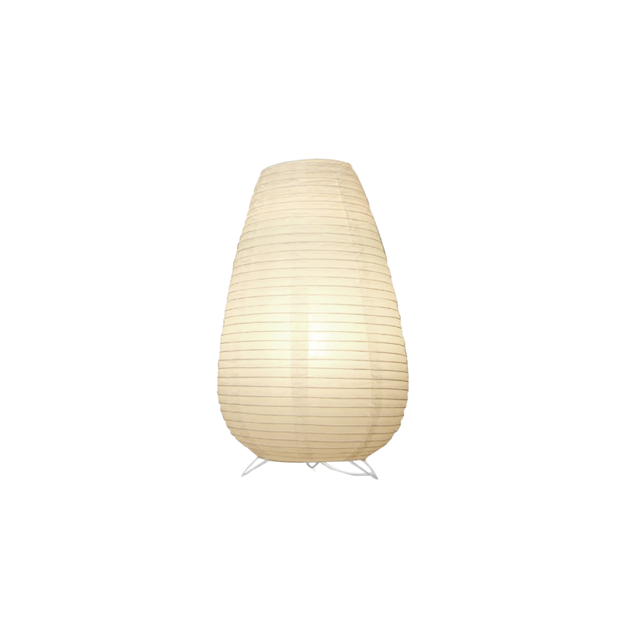 Rice Paper Lantern - Lightweight Japanese Cylinder Lamp