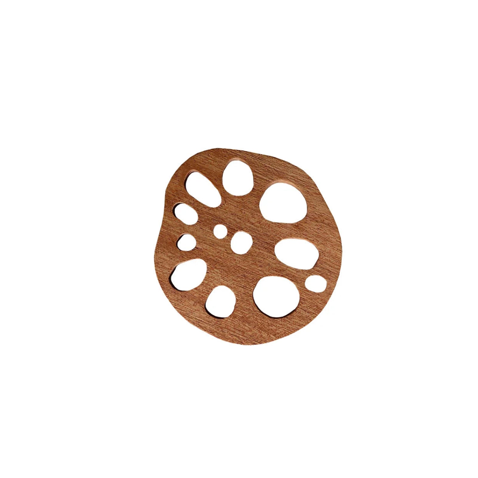 Wooden Drink Coaster - Lotus Root Eco Friendly Pad