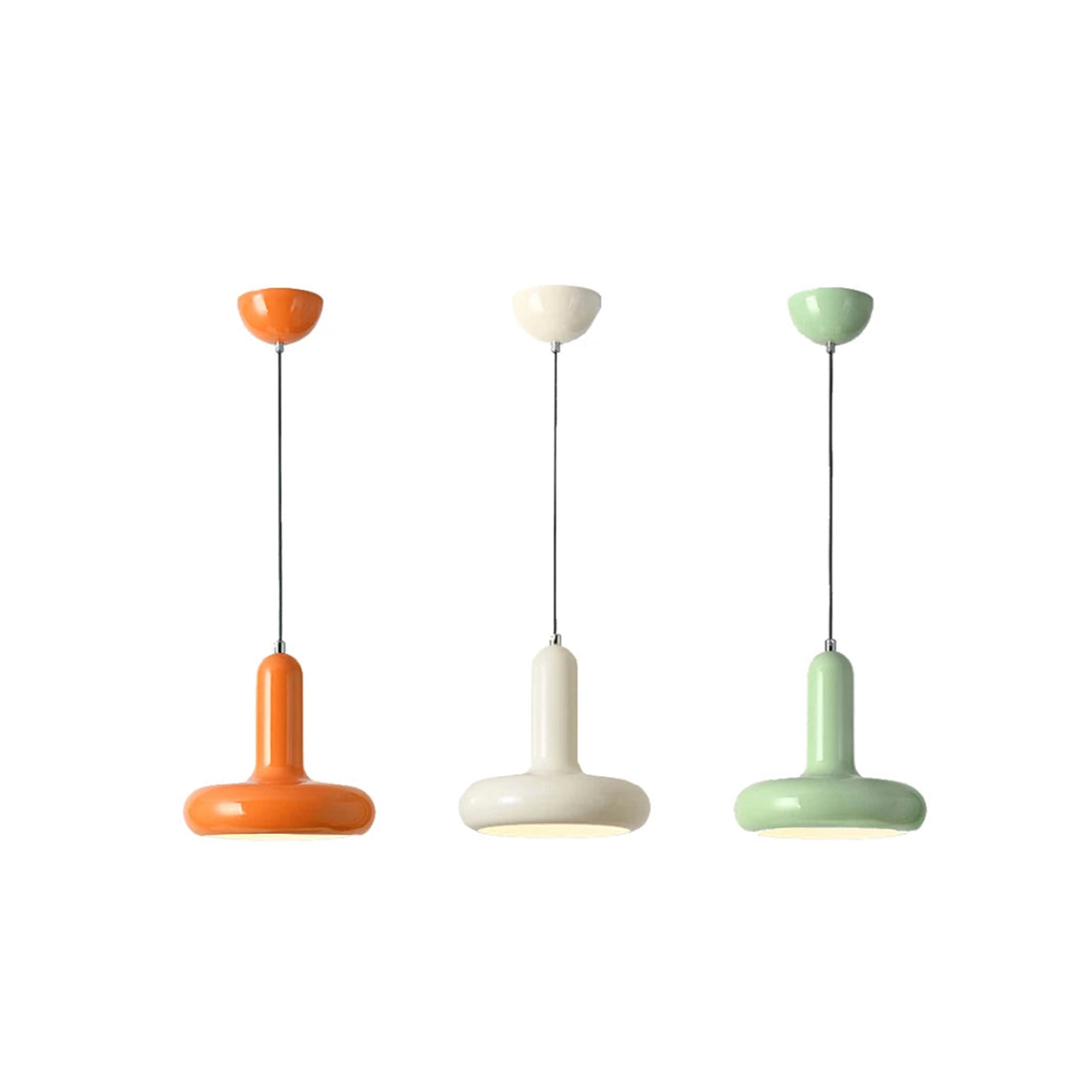 Danish Pendant Light - Tri Color Ceiling Lamp