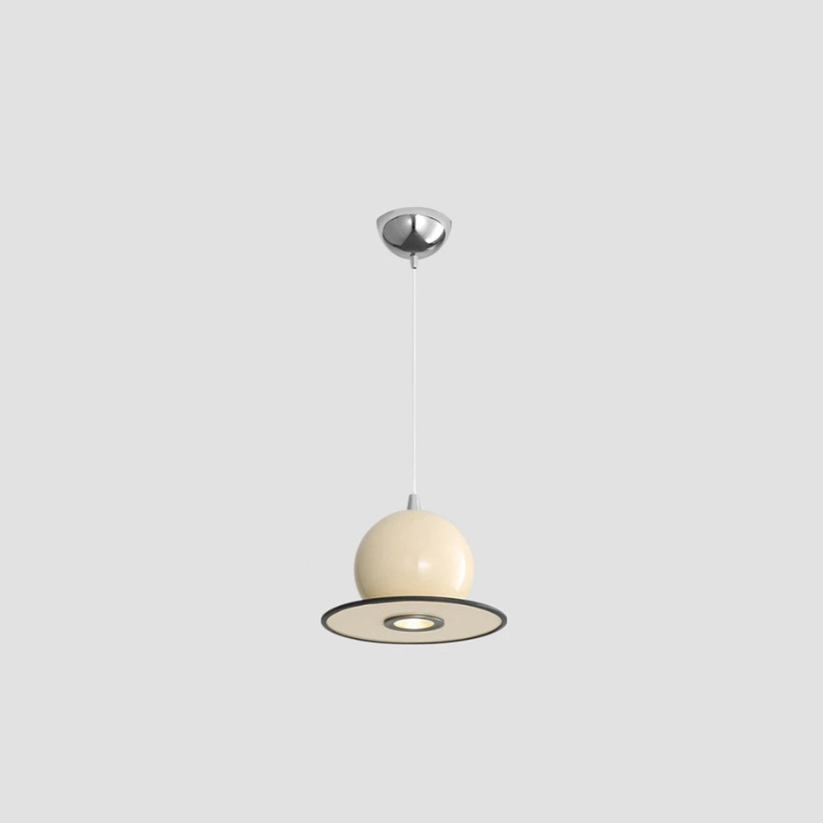 Metal UFO Pendant Light | Retro Aluminum Ceiling Fixture