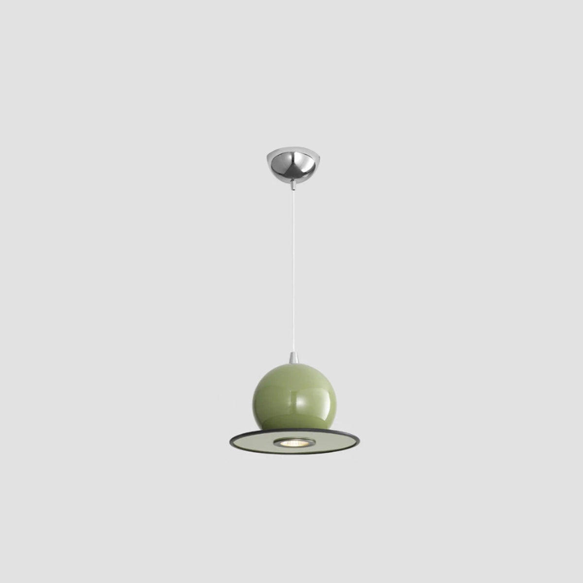 Metal UFO Pendant Light | Retro Aluminum Ceiling Fixture