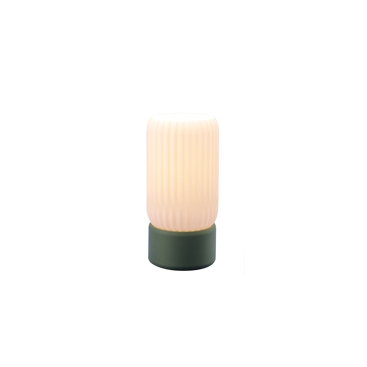 Milk Shade Barrel Lamp - Eco Friendly Modular Table Light