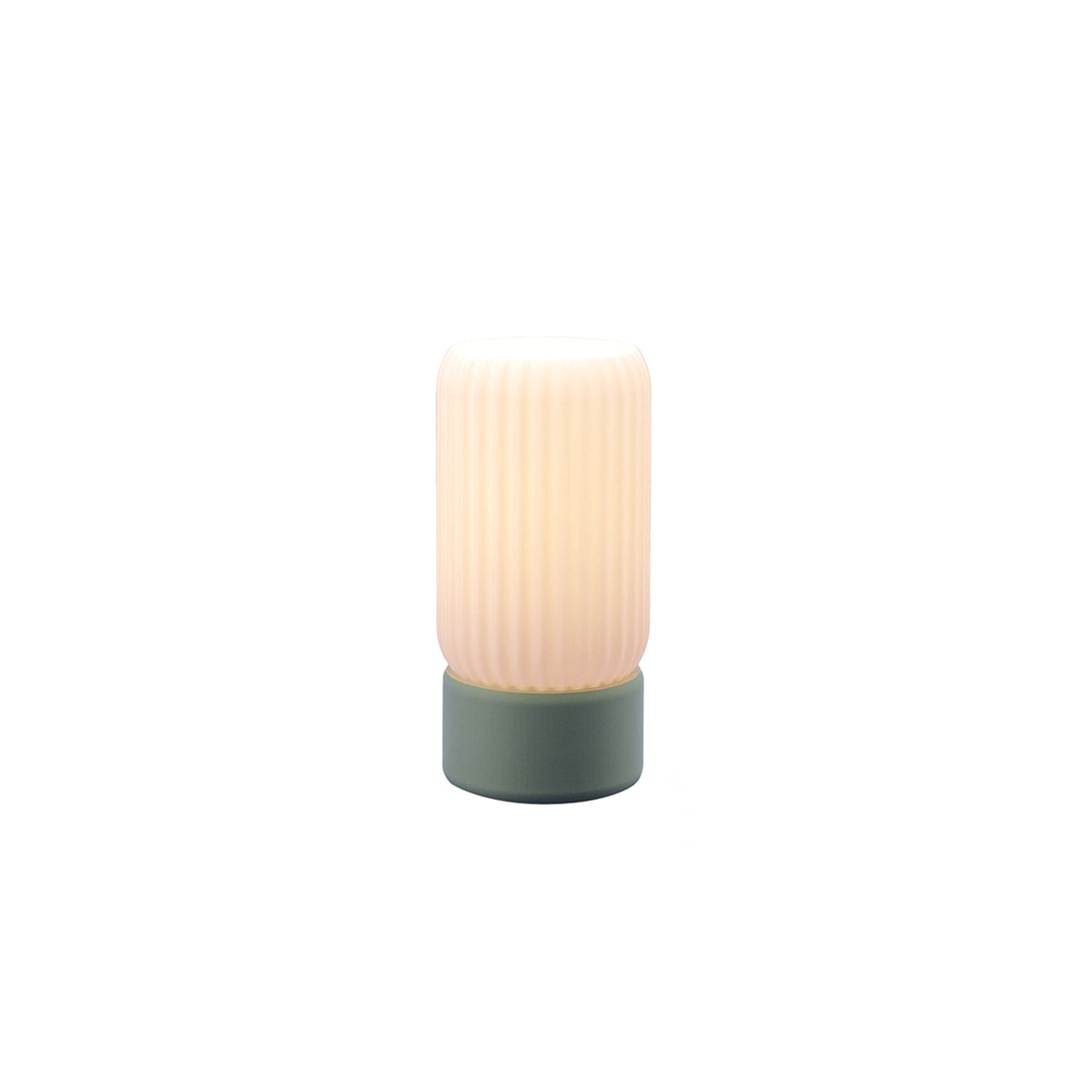 Milk Shade Barrel Lamp - Eco Friendly Modular Table Light