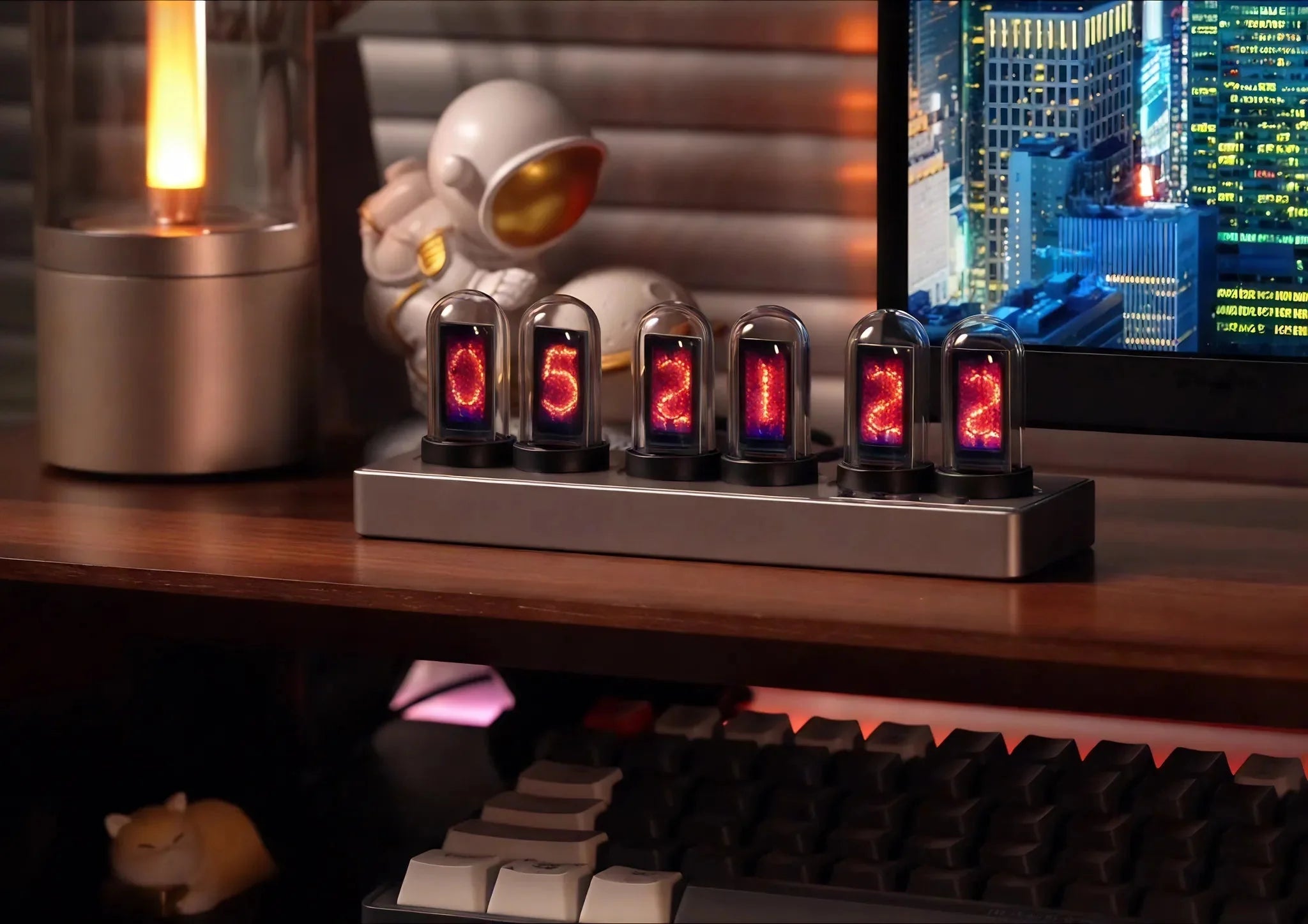 IPS MINI | Smart Digital Workspace Clock