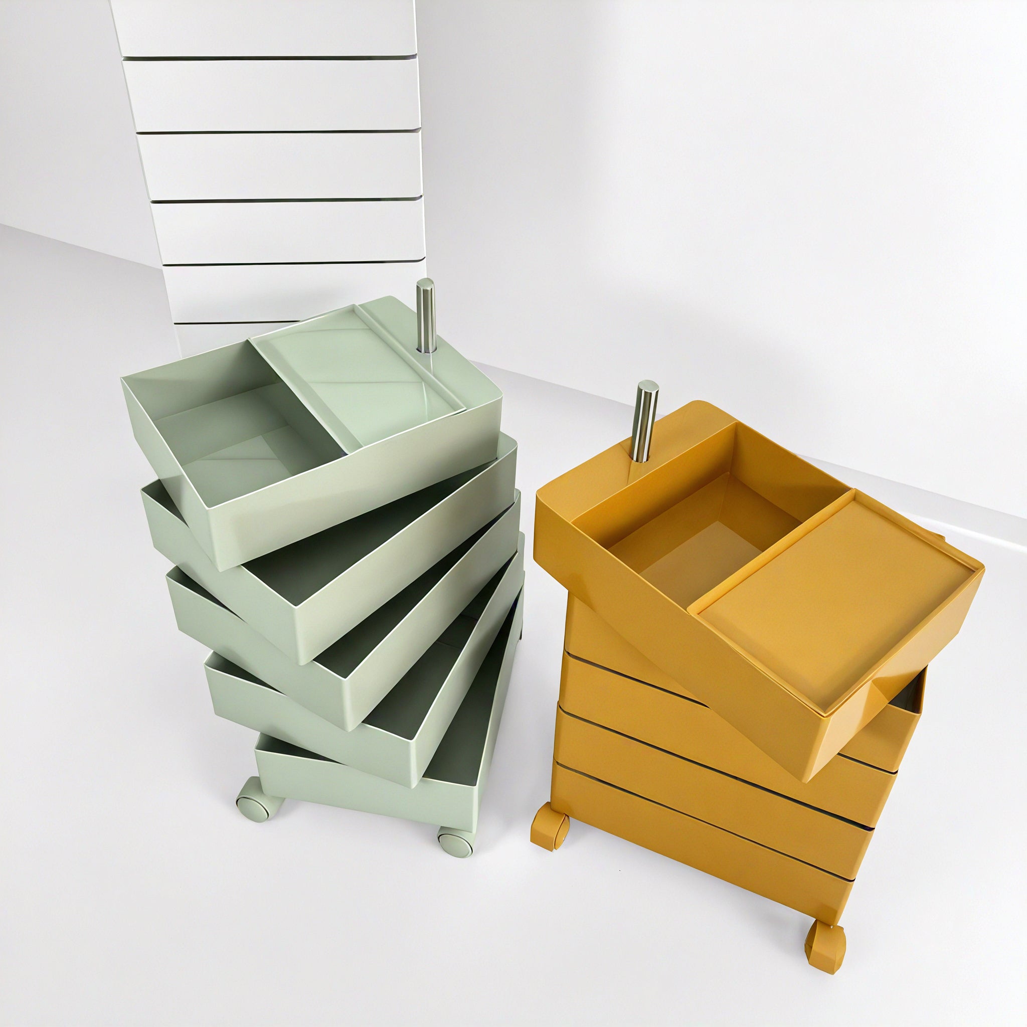 MODULAR MOTION | 360° Rotating 5-Drawer Tower