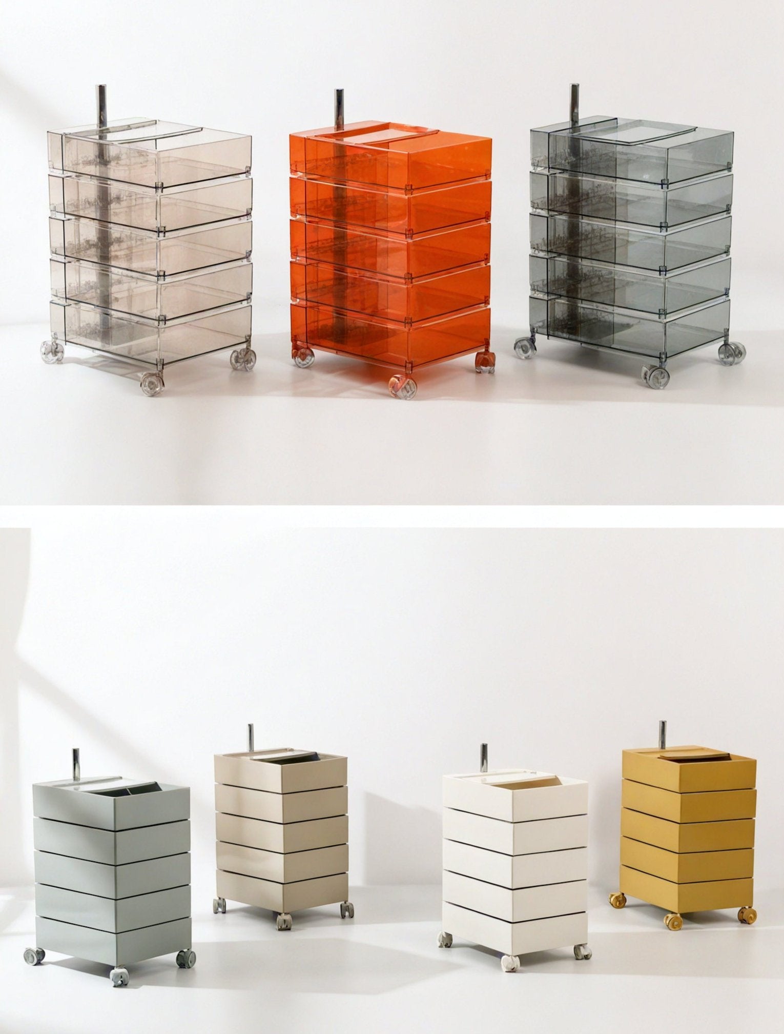 MODULAR MOTION | 360° Rotating 5-Drawer Tower