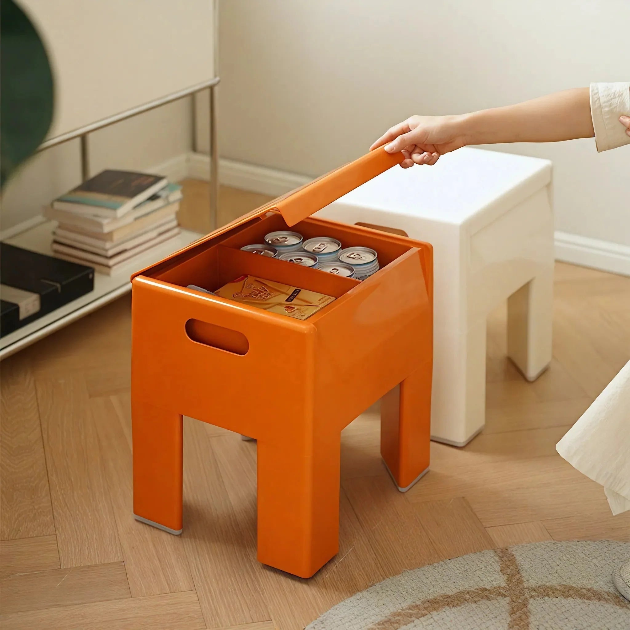 NORDIC NOOK | The Hidden Storage Stool