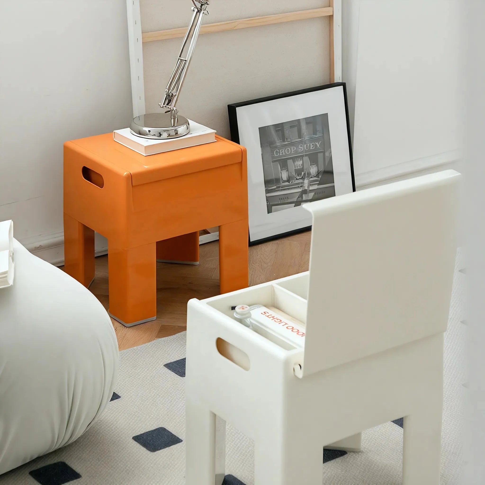 NORDIC NOOK | The Hidden Storage Stool