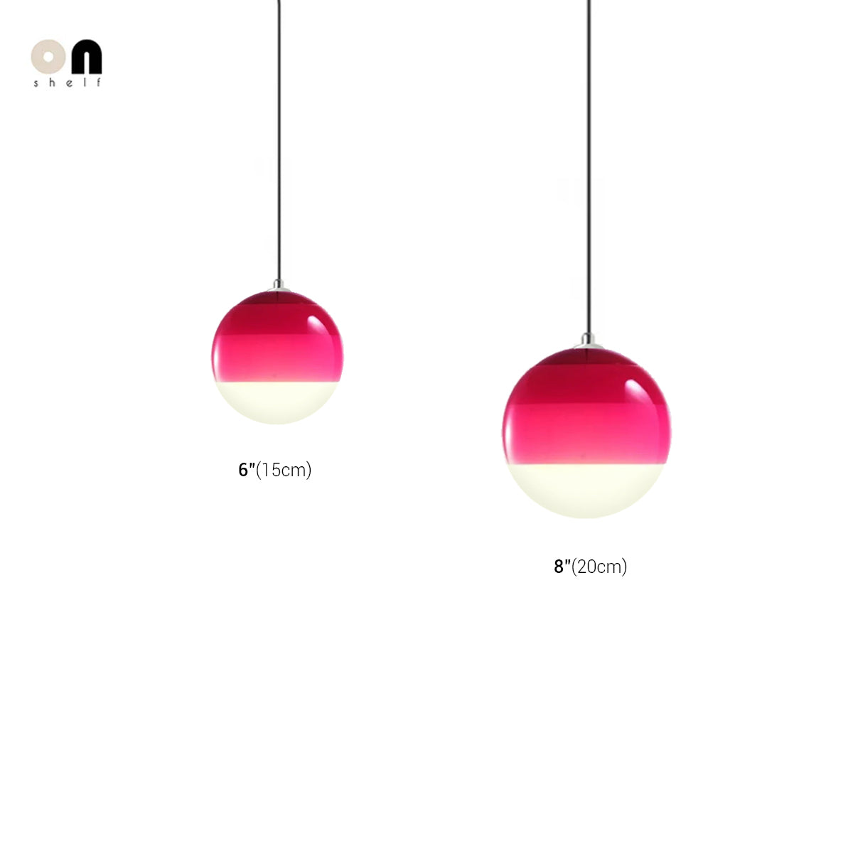 Nordic Pendant Lamp | Elegant Candy Glass Ceiling Fixture