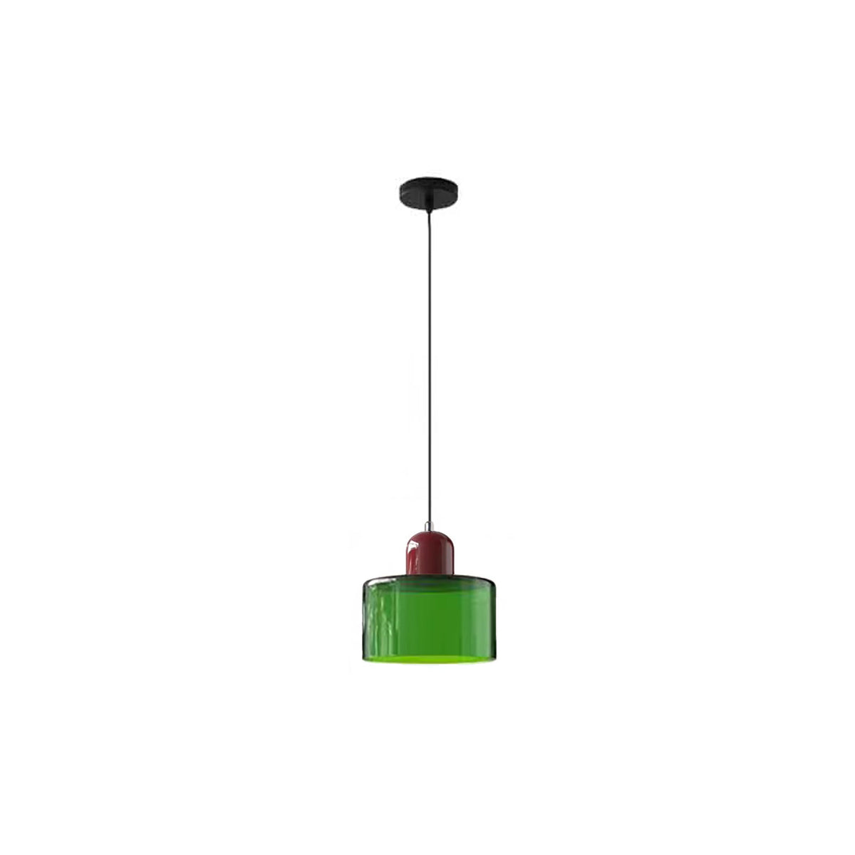 Nordic Glass Pendant Lamp - Contemporary Interior Light