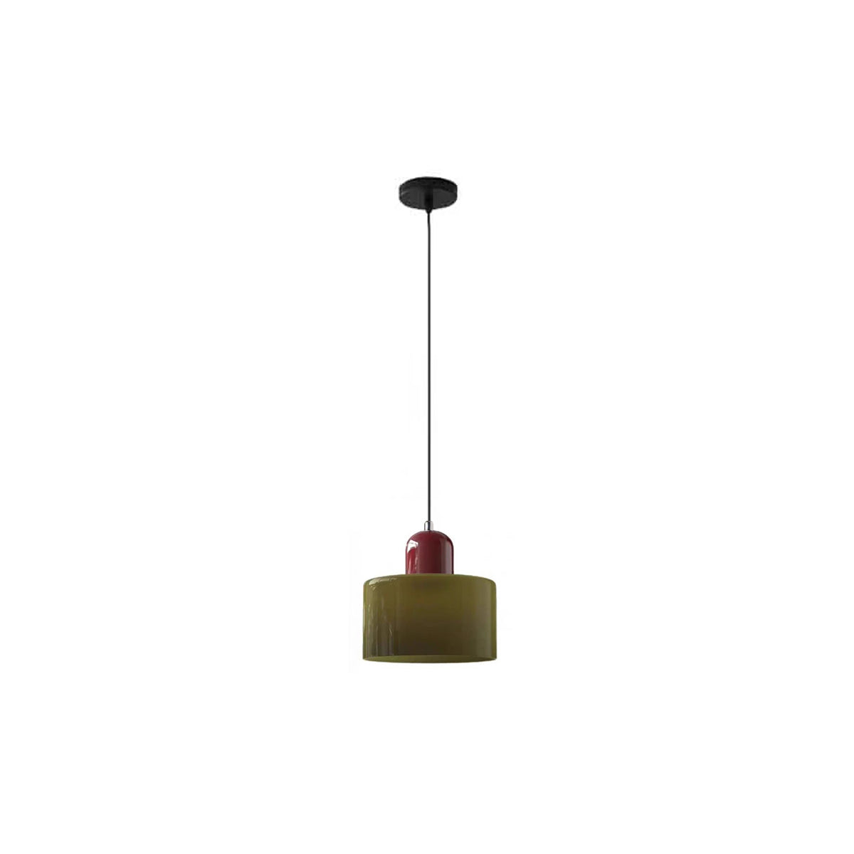 Nordic Glass Pendant Lamp - Contemporary Interior Light
