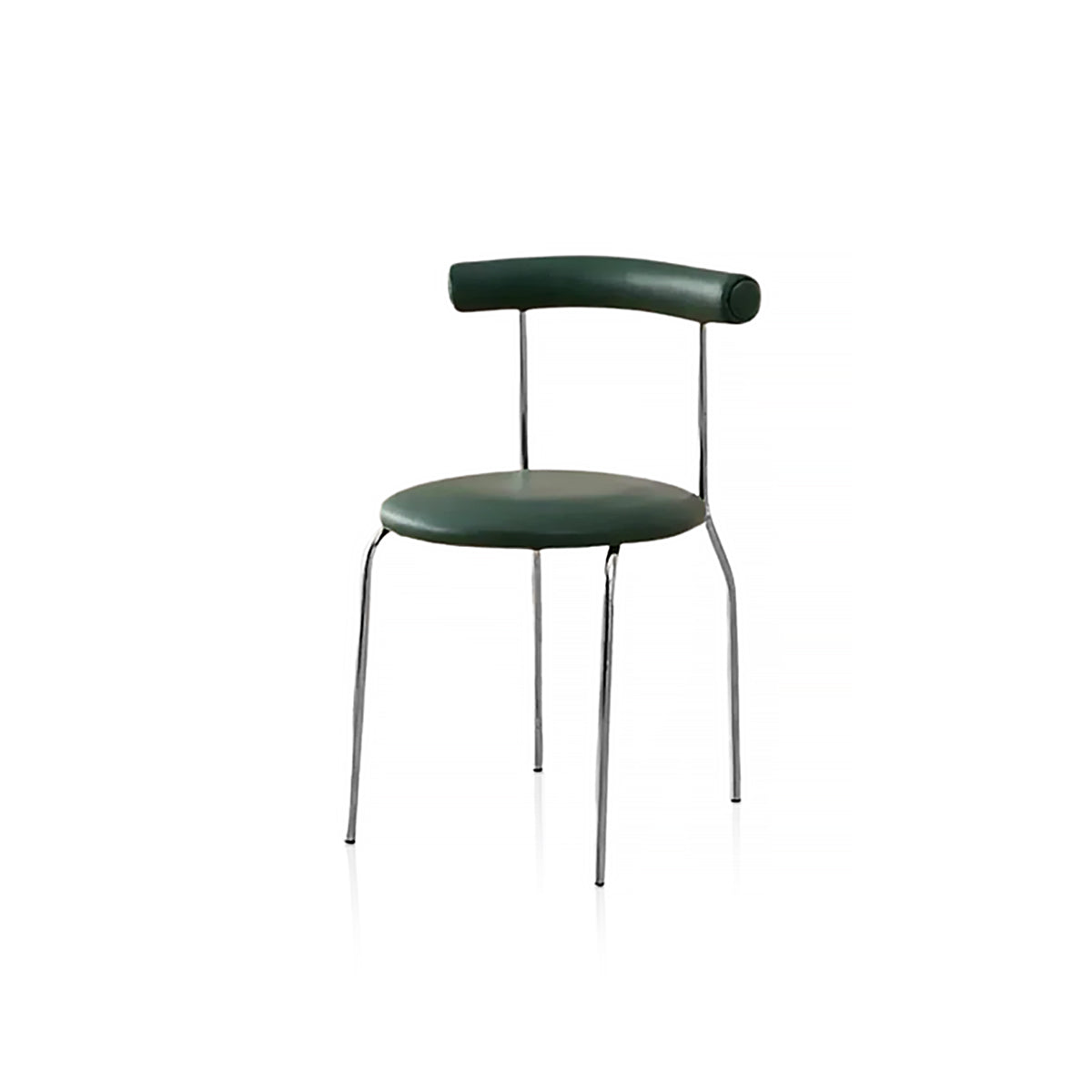 Minimalist Metal Frame Chair - Nordic Dining Seat