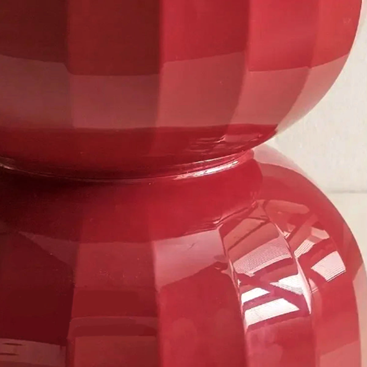 Nordic Hourglass Stool – Textured ABS Seat