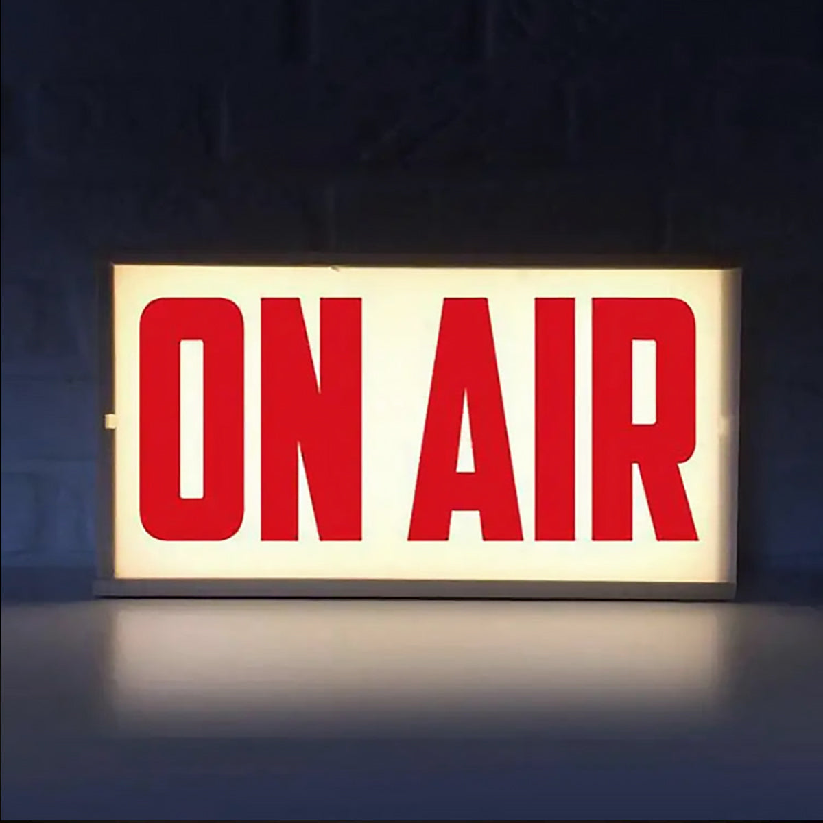 Retro Lightbox Lamp – On Air Sign Table Lamp