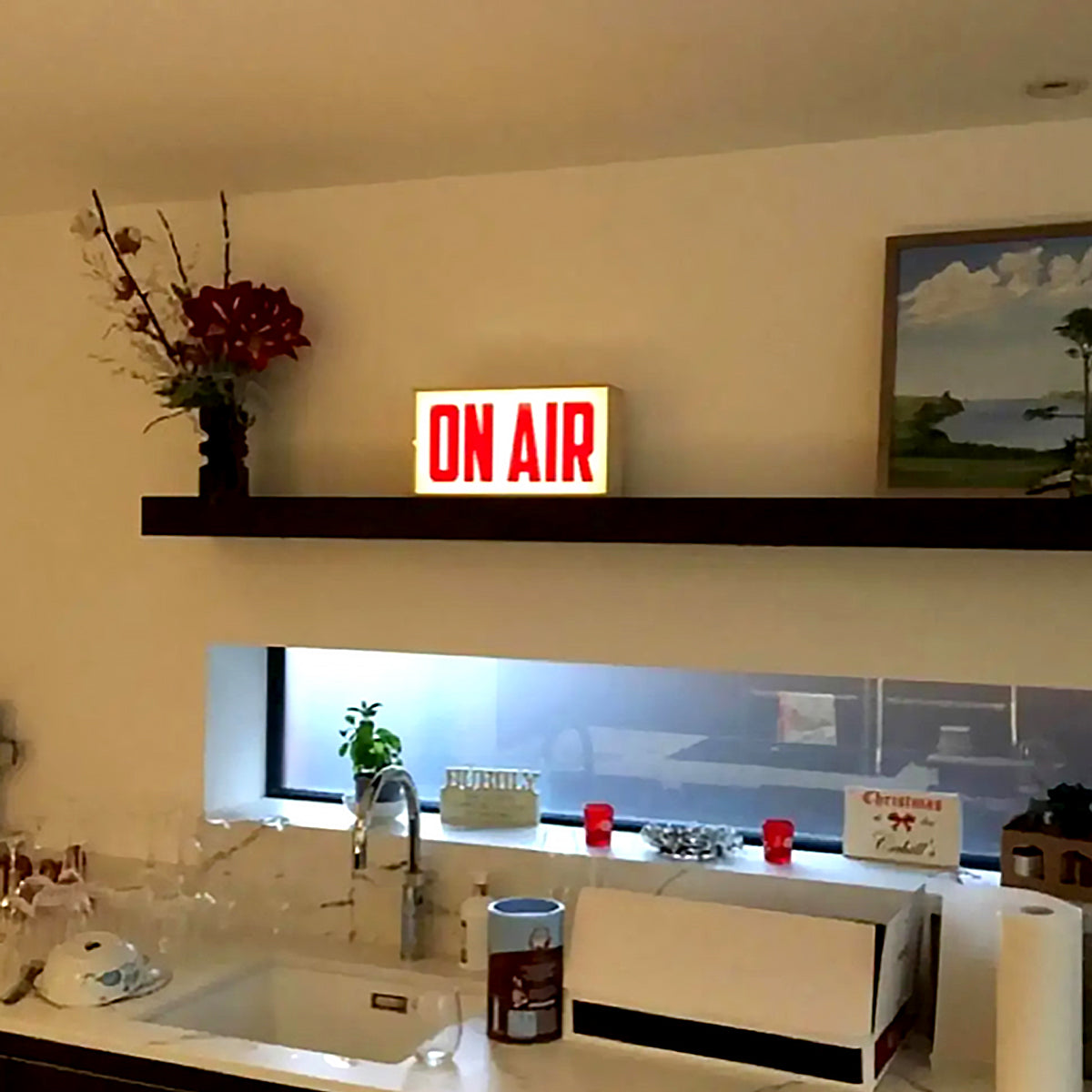 Retro Lightbox Lamp – On Air Sign Table Lamp