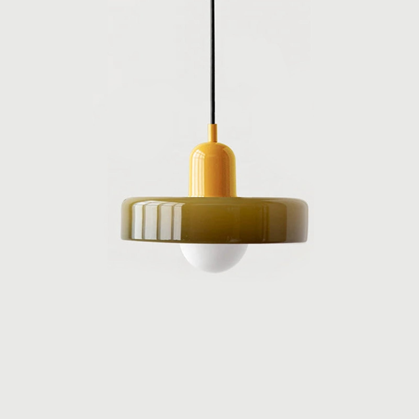 Nordic Pendant Lamp - Glass Round Ceiling Light