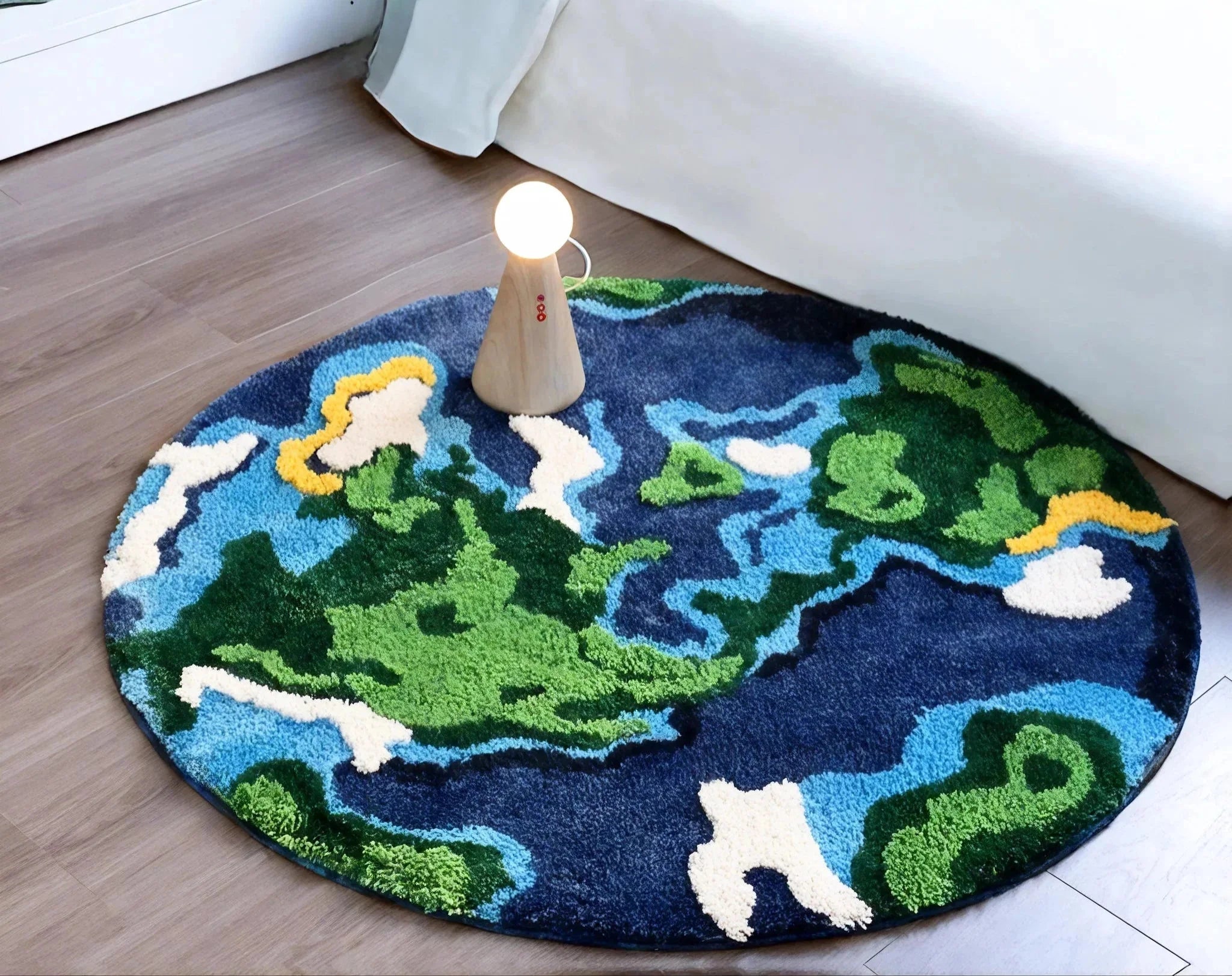 TERRA-SPHERE | Earth-Inspired Round Rug