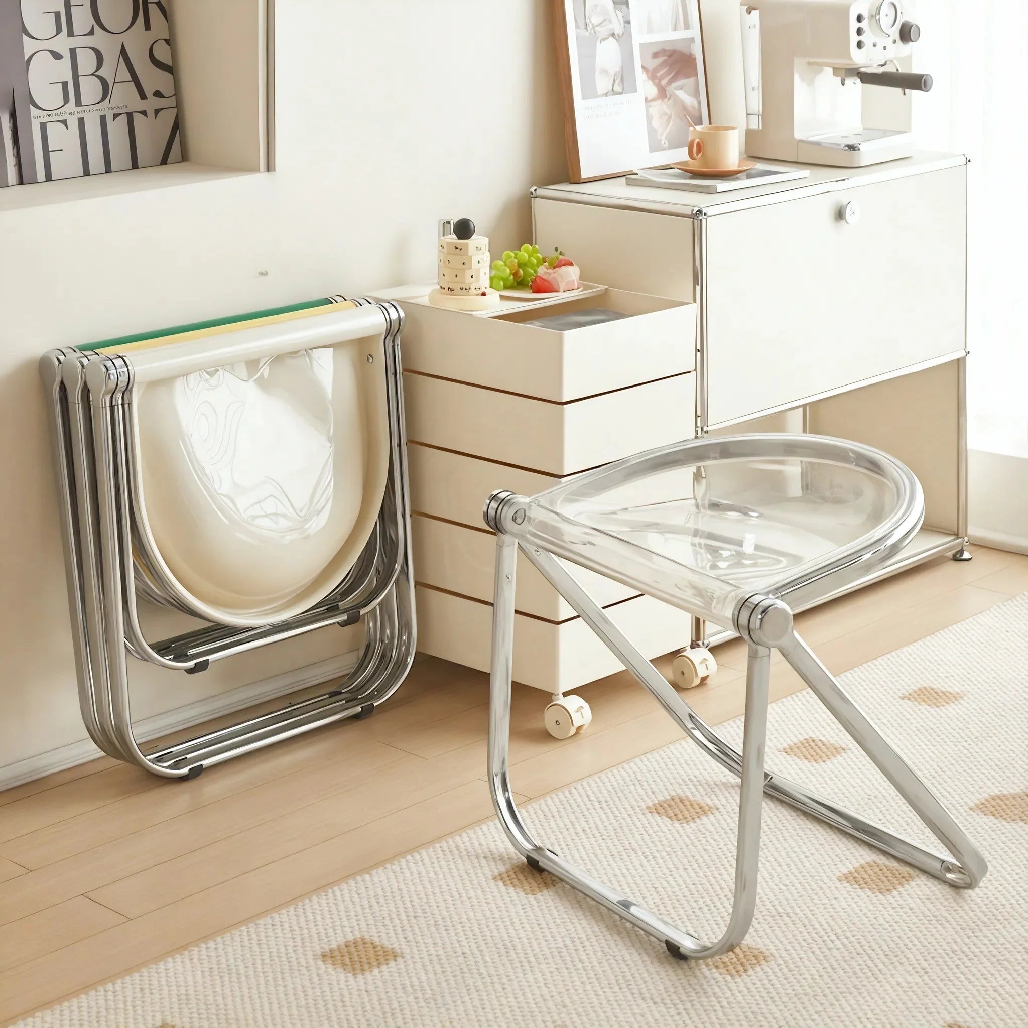 POP 'N SIT | Vibrant Foldable Acrylic Seat