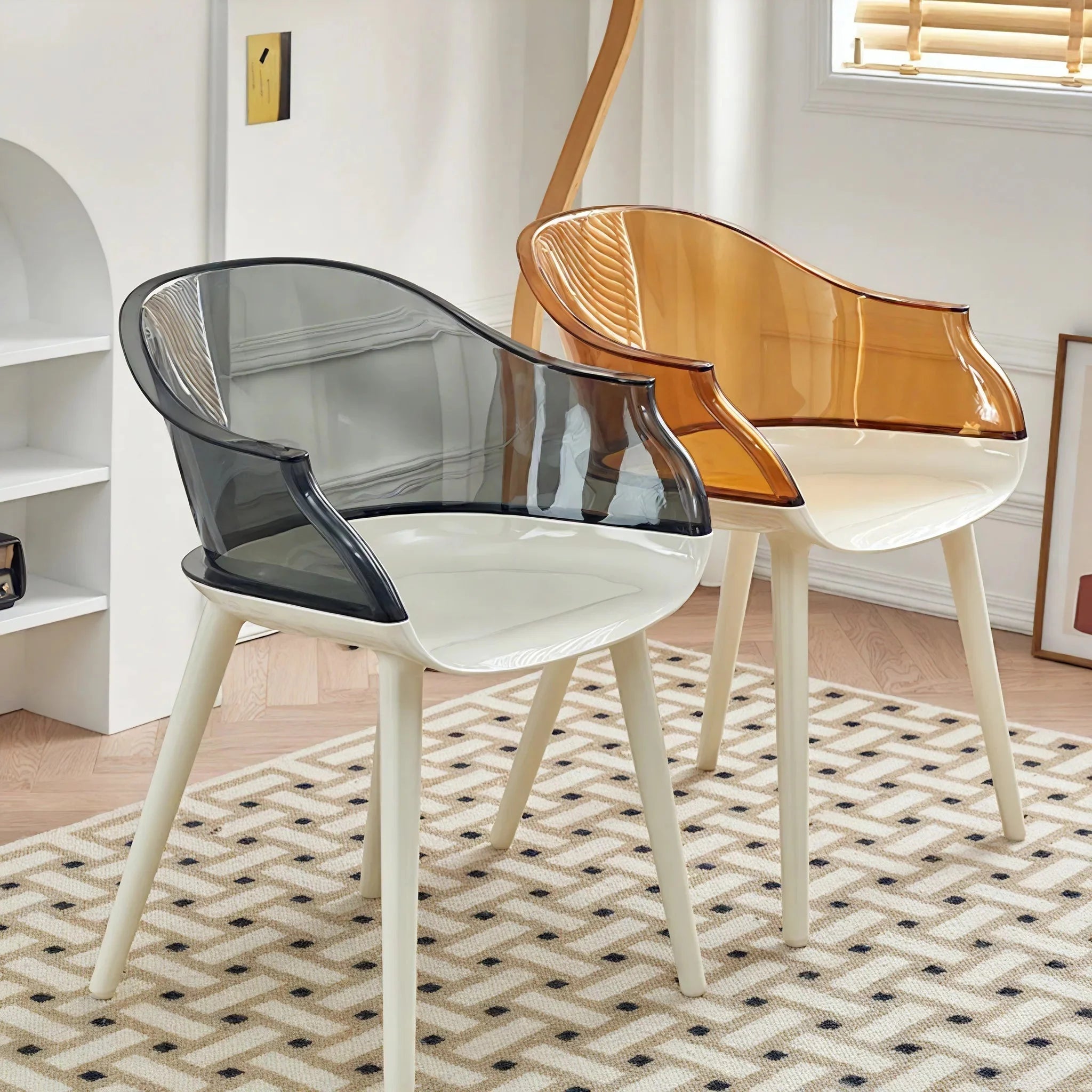 PRISM POP | Translucent Modern Dining Seat