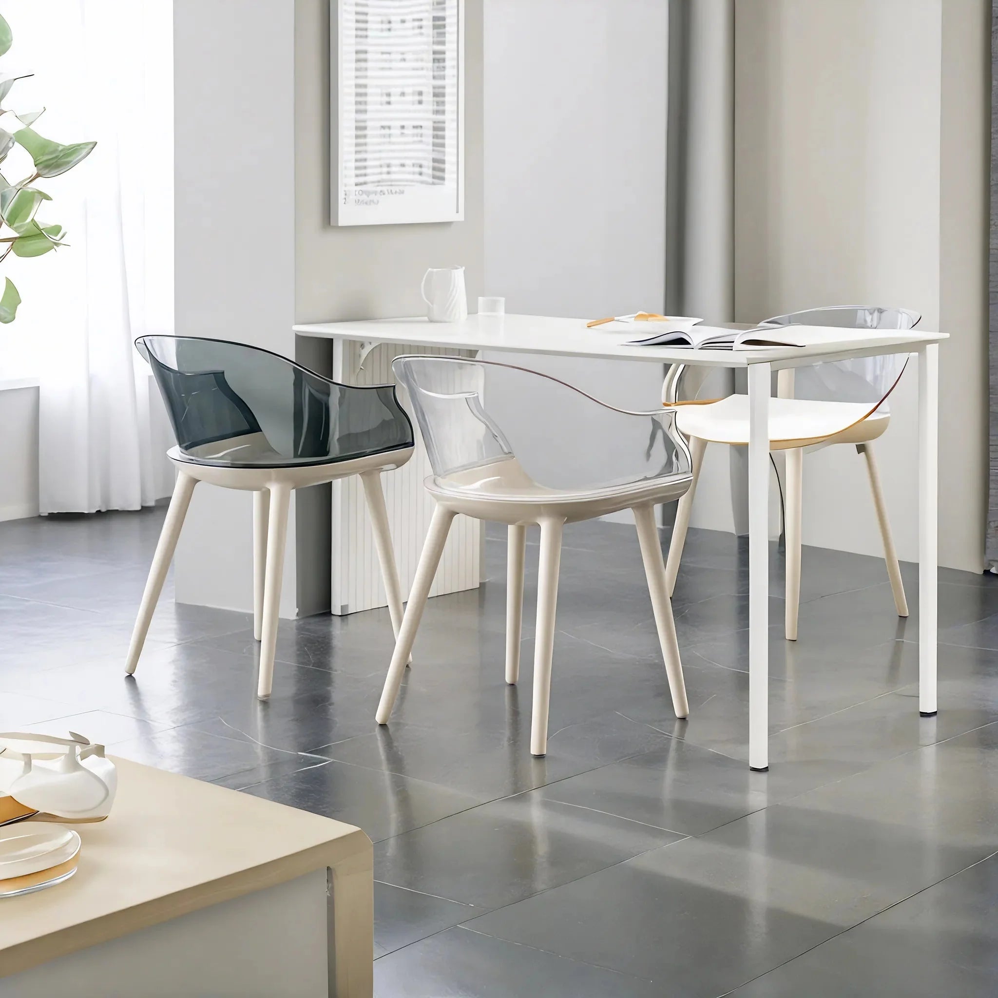 PRISM POP | Translucent Modern Dining Seat