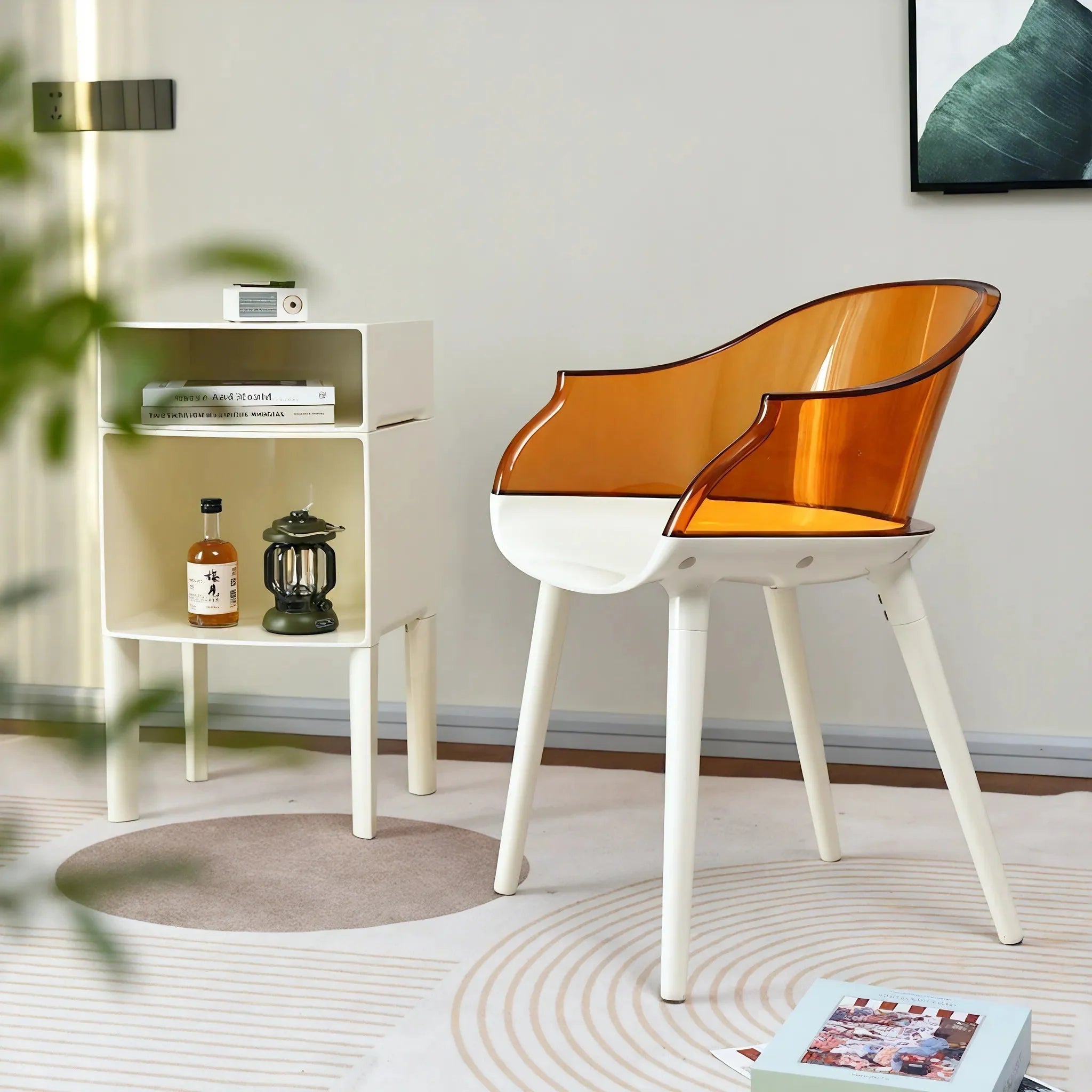 PRISM POP | Translucent Modern Dining Seat