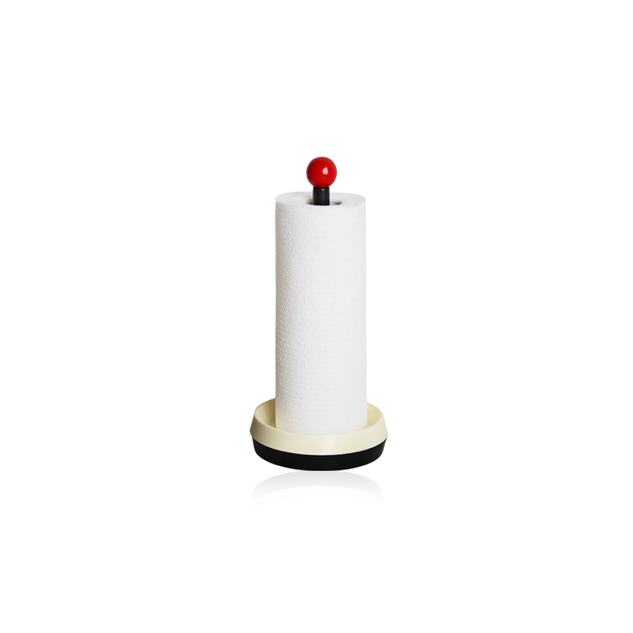 Red Ball Paper Towel Holder - Retro Kitchen Decor