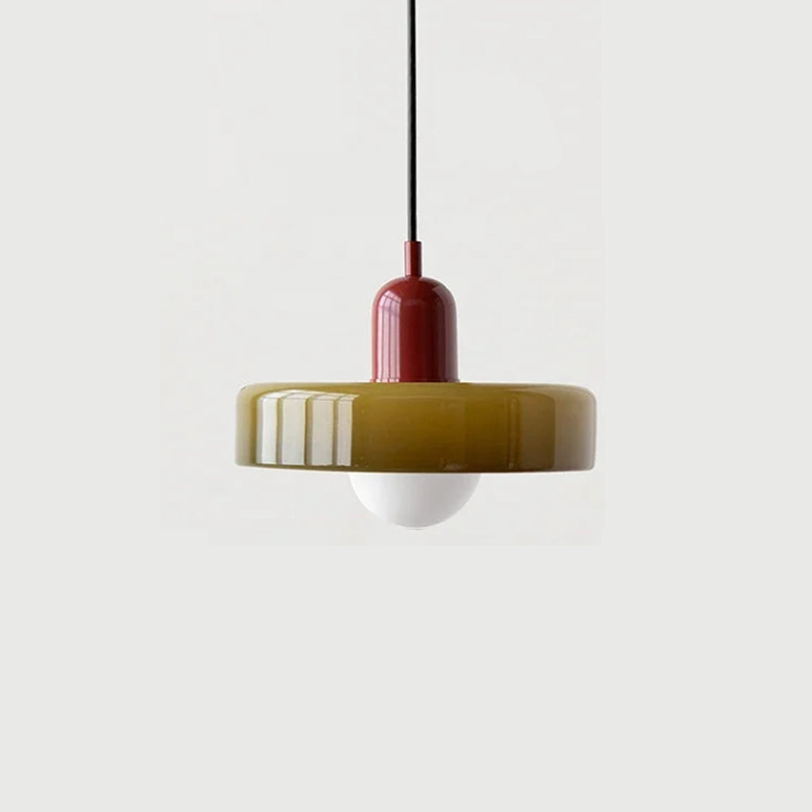 Nordic Pendant Lamp - Glass Round Ceiling Light