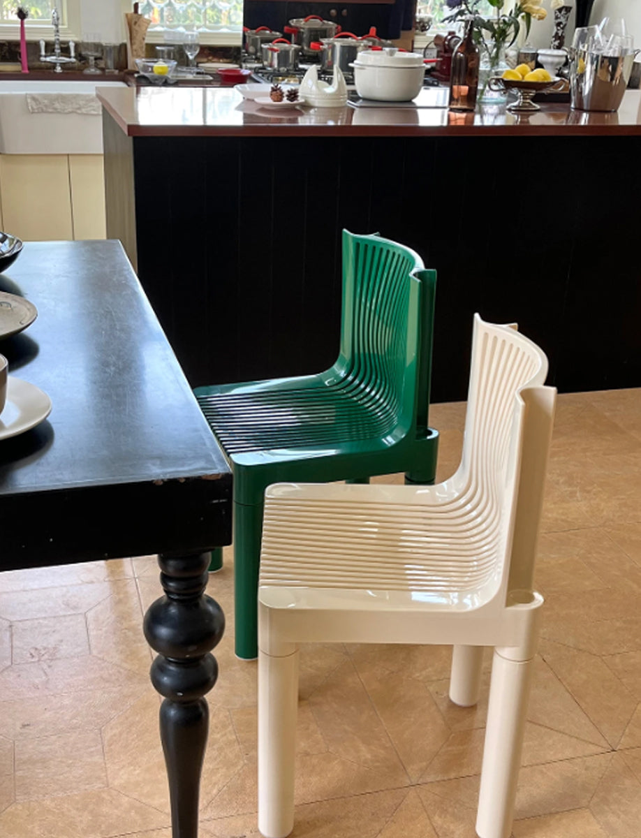 Mesh Back Dining Chair | Contemporary ABS