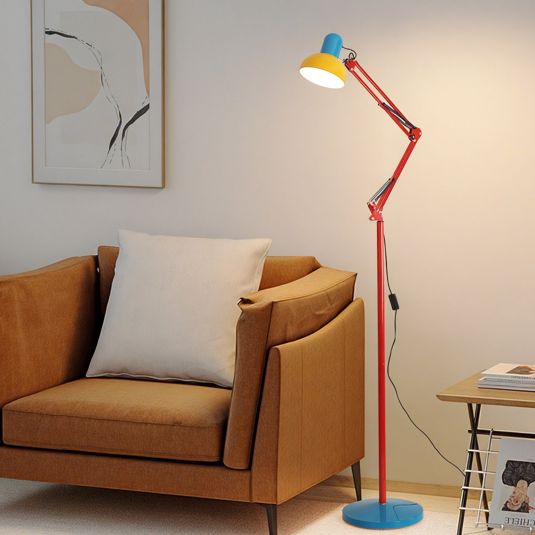 TRIO-MODERN | Retro Geometry Architect Lamp