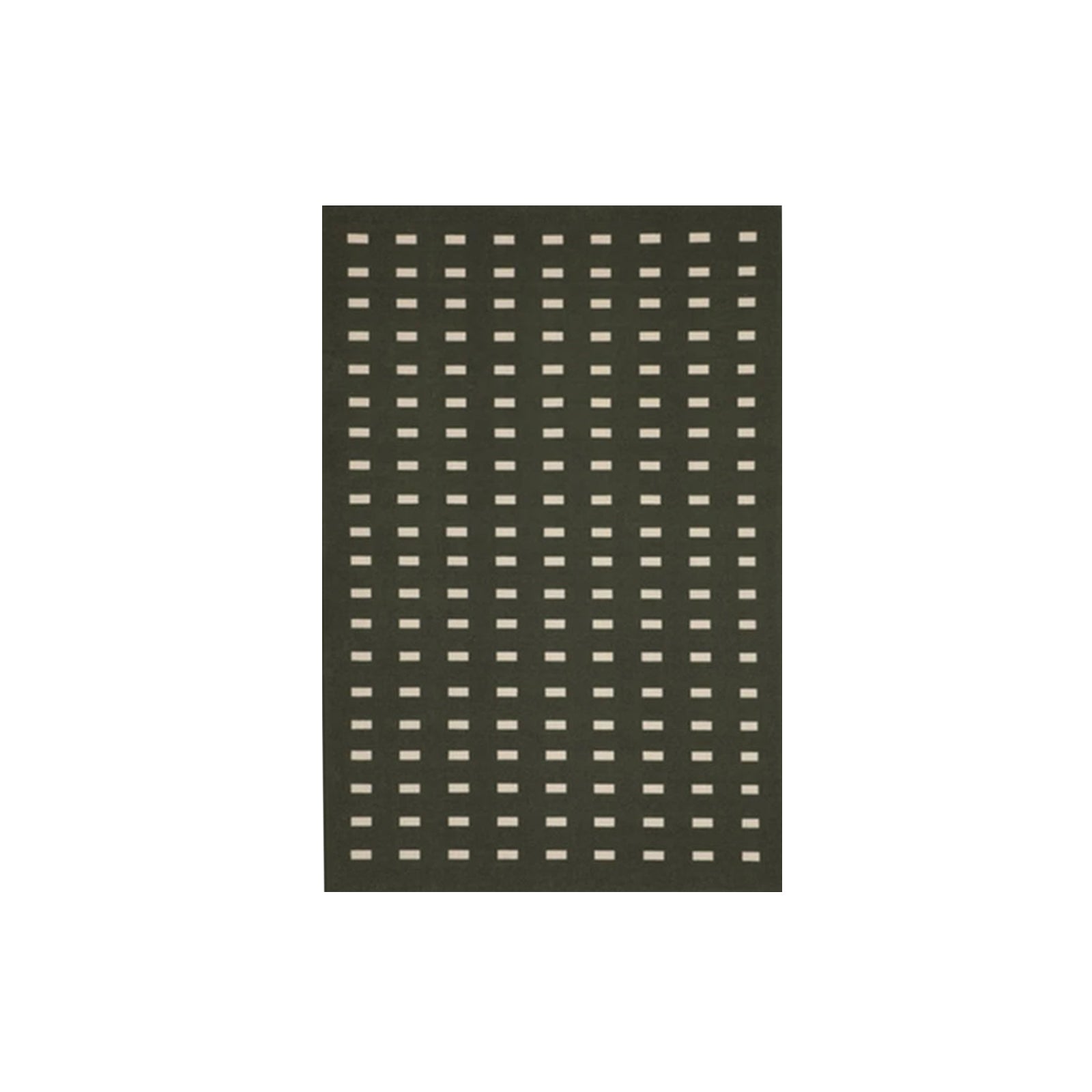 Retro Rectangle Rug - French Vintage Area Carpet