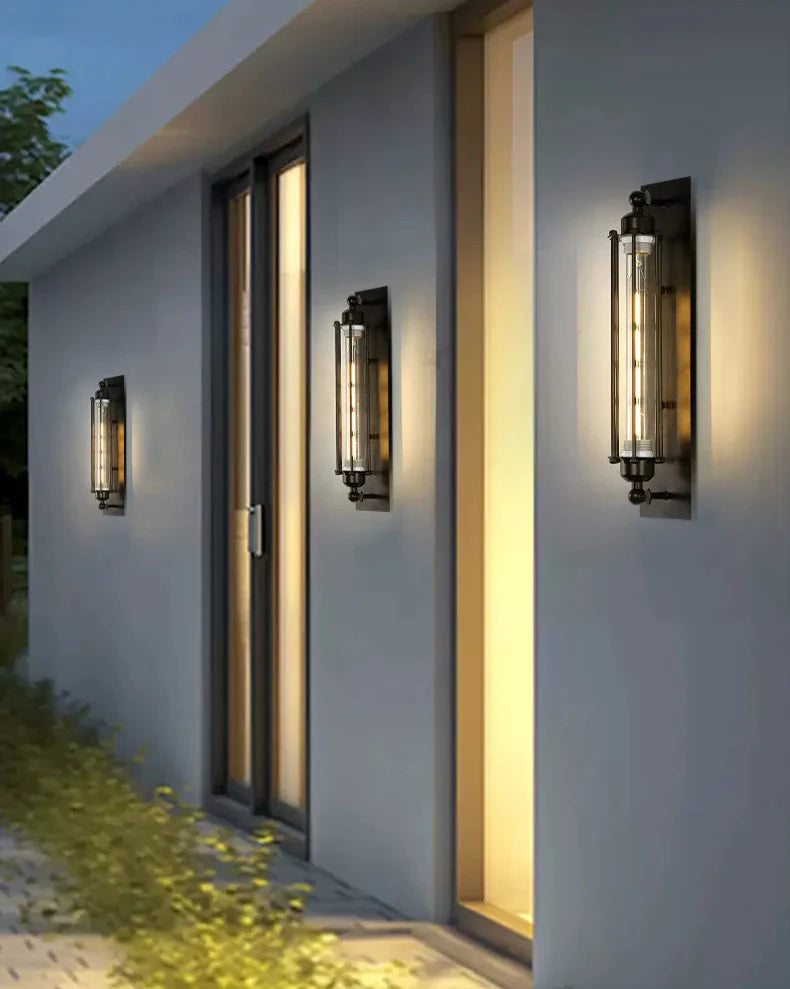 Industrial Wall Lamp - Retro Lantern Light Fixture