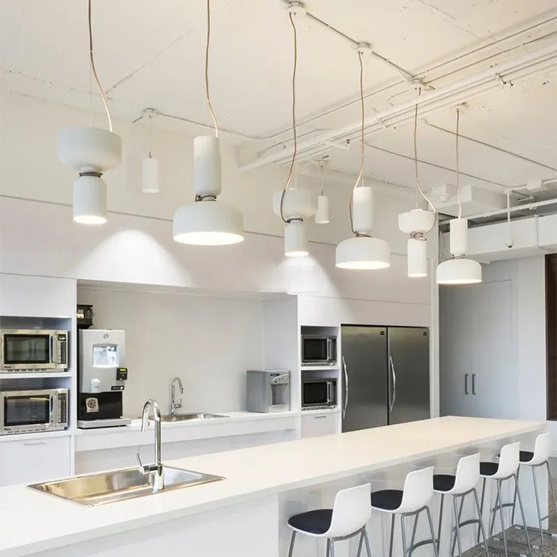 Iron Pendant Chandelier - Illusion Art LED Ceiling Light